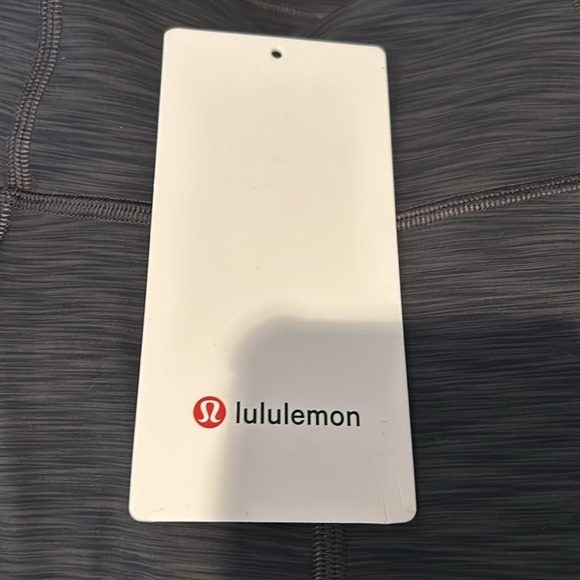 Worn 1X, Lululemon, Invigorate HR Tight 25”, Heathered Graphite Grey - Picture 6 of 7